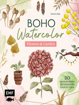 cover image of Boho Watercolor – Flowers & Garden